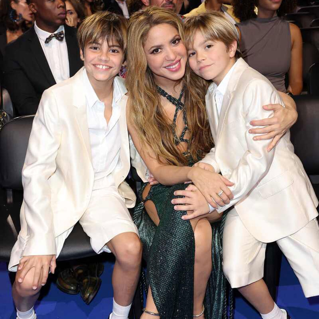 Shakira Has Adorable Date Night With Her Sons at Latin Grammys 2023